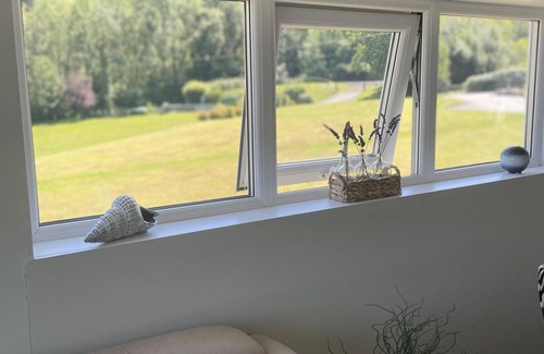 Llanllwchaiarn Ski Chalet | Private Chalet in New Quay with stunning views