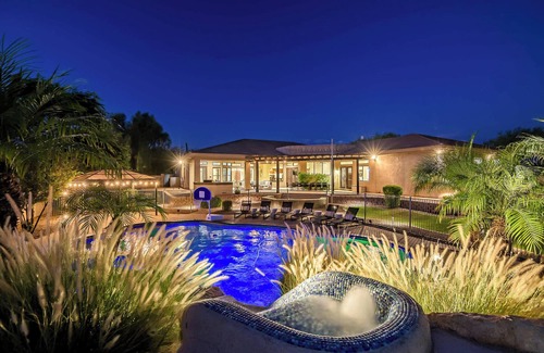 North Scottsdale House | Private Movie Theater, Luxury Pool, Hot Tub