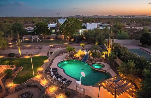 North Scottsdale House | Private Movie Theater, Luxury Pool, Hot Tub