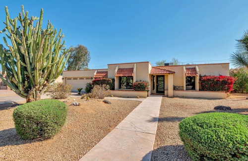 Cactus Glen Cottage | Private Pool: Pet-friendly Home in Scottsdale!