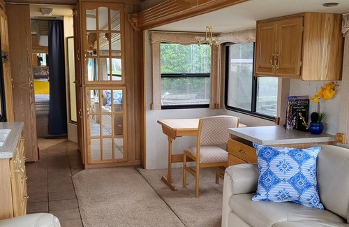 Lakeside House | Private RV in gated lot on ten mile creek/ 10 mile lake