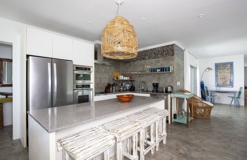 Governor's Harbour House | Private Villa Suspended Above Pink-Sand Caribbean Beach, Htd Pool and Hot Tub