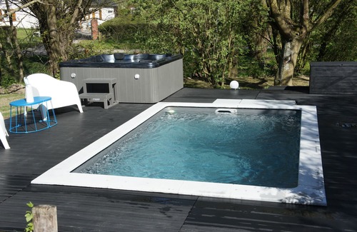 Sorbais House | Property with heated pool, spas, sauna & hammam