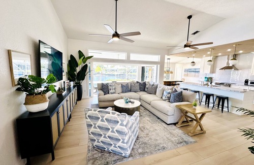 Punta Gorda House | Punta Gorda Canal Waterfront I Pool, Kayaks, Bikes, Boat Dock