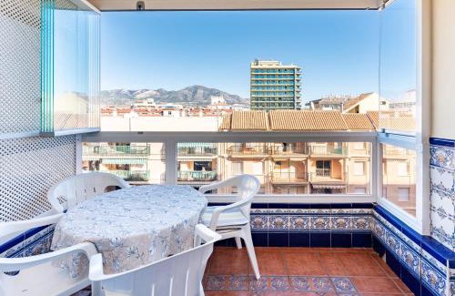 Fuengirola City Centre Apartment | Pyr studio apt partial seaview