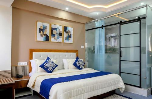 Haldwani Hotel | Quiet Edge Resort A Luxury Room With Balcony By Anvi Retreat