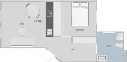 Bergen City Centre Apartment | Rålekker 2-roms leilighet