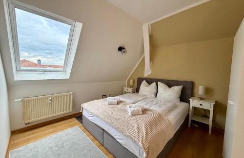 Erfurt Apartment | RAHA Apartments - Ihr Rückzugsort mit Panoramablick - HBF - Vollausstattung - Privat Parkplatz
