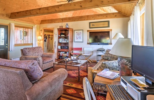 Hartsel Cabin | Ranch of the Rockies Cabin on 4 Acres w/ Mtn Views