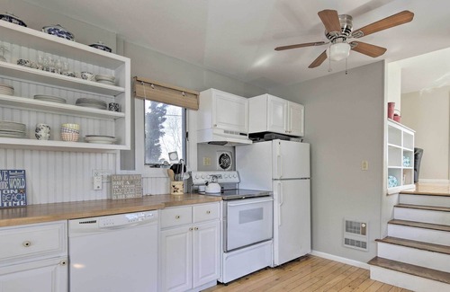 Popponesset House | Refined Retreat w/Outdoor Shower, 1 Block to Beach