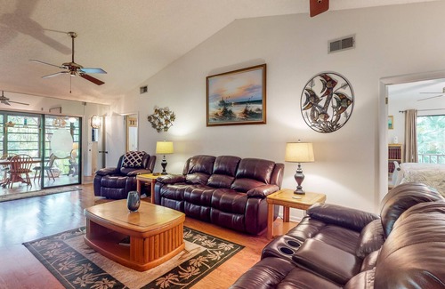 Bloomingdale House | Relaxing River House - Dock, Fireplace, & Firepit