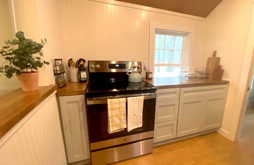 South Haven Cabin | Renovated cabin/beach access/1+ acre of woods