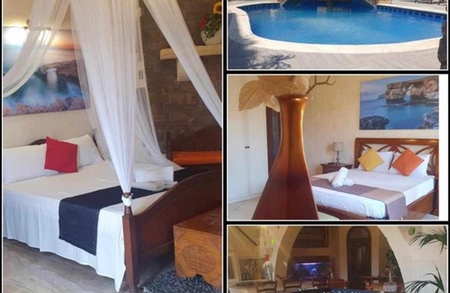 Nadur Villa | Renovated Farmhouse with Pool, Jacuzzi, Gym in the Village Centre