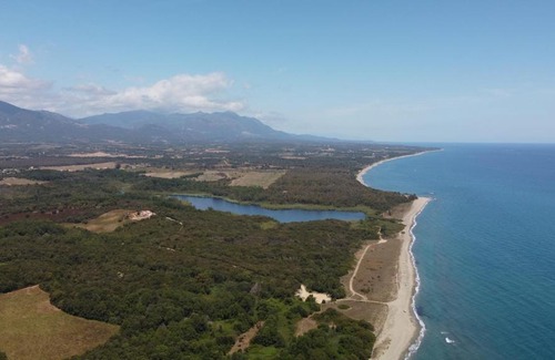 Bravone Apartment | Residence Marina di Bravone - appartement 6 personnes (5 adultes max.) Vue Mer 1er etage N14