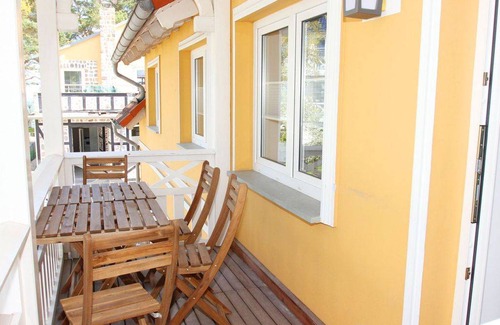 Binz Apartment | Residenz Clara Sophia - FeWo 04: Strandnah, Balkon