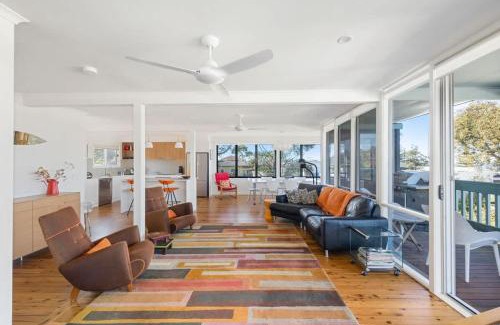 Mollymook Beach House | Retro Beach House - roomy 4BR retreat near ocean