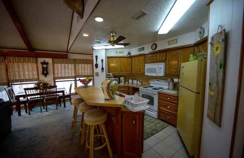Wimberley House | Riverfront Cabin with Spacious Interior, Large Deck and Views in Texas