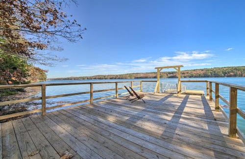 Wiscasset House | Riverfront Coastal Escape with Deep Water Dock!