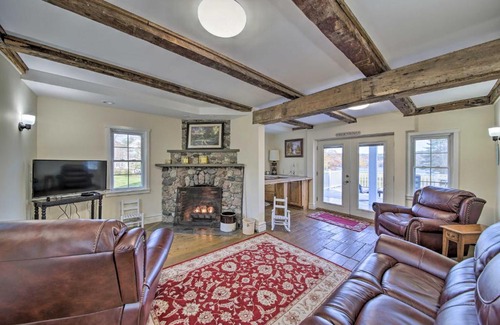 Wiscasset House | Riverfront Coastal Escape with Deep Water Dock!