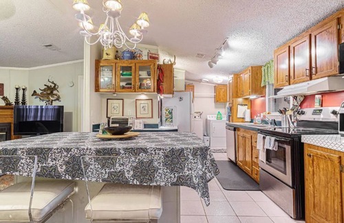 Lake Panasoffkee House | Riverfront Home with Boat Dock