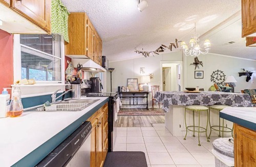 Lake Panasoffkee House | Riverfront Home with Boat Dock