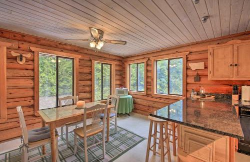 Troy House | Riverfront Troy Cabin Ready with Bikes and Rafts!