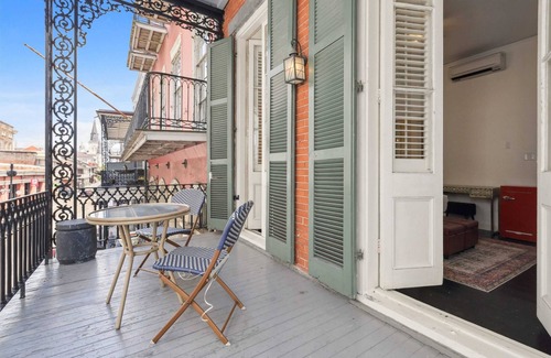 French Quarter House | Roami at St. Helene | Pool | Chartres St. Balcony | Suite