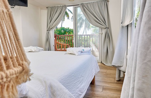 Las Penitas House | Room in Lodge - Sandia 8 - Double Room With sea View, Terrace or Balcony