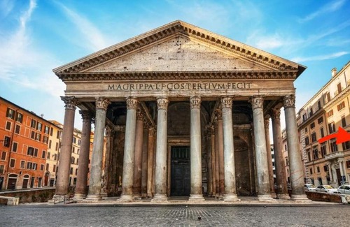 Rione VIII Sant'Eustachio Apartment | Rotonda 23 - Pantheon View