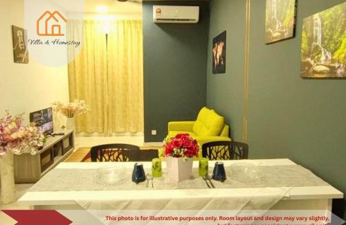 Sepang Apartment | RumaKU at Horizon Suite KLIA - 2BR - Wifi