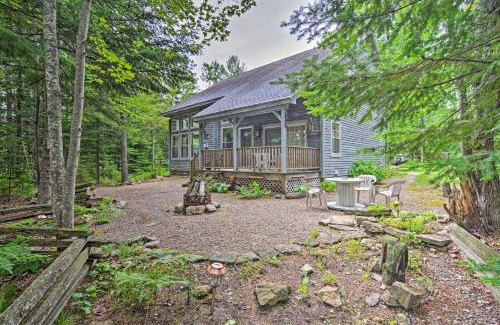Tower House | Rustic and Modern Home with Fire Pit on Tower Pond!