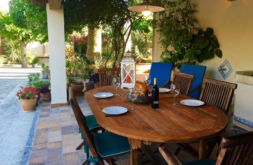 Montuiri Villa | RUSTIC VILLA WITH POOL, AC, BBQ, and big GARDEN