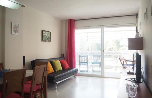 Blanes Apartment | S'abanell central park ii. vistas a la piscina.