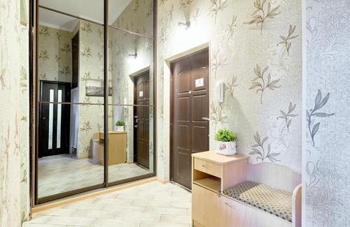 Besarabka Apartment | S12-58 MODERN APARTHOTEL WITH TWO 2BEDROOMS IN CENTRAL KIEV - BESSARABSKA SQUERE - GULLIVER MALL - OLYMPIC STADIUM - PALACE OF SPORTS - Saksahanskoho St, 12Б