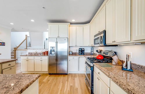 Fenwick Island House | Salt Meadows townhouse w/elevator, gas grill & community pool and pier
