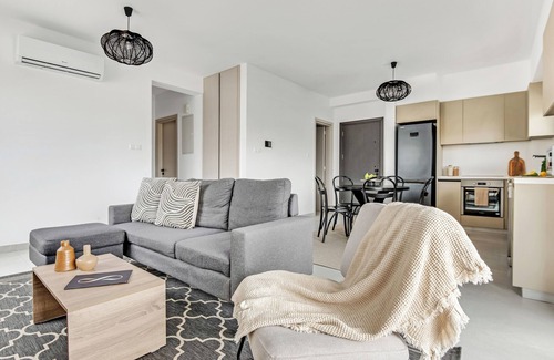 Agios Athanasios Apartment | Sanders Only - Delightful 2-bdr Apt With Balcony