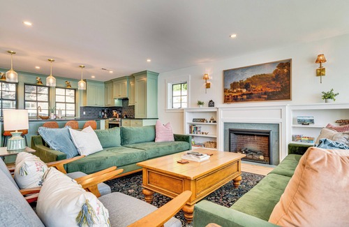 Fair Haven House | Scenic Views, Private Dock: Lake Bomoseen Retreat!