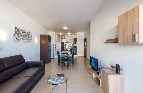 Bugibba Apartment | Seashells Self Catering Apartment by Getaways Malta