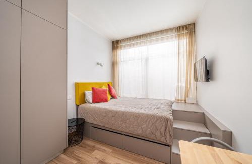 Jurmala Apartment | Seaside Escape in Dzintaru Studio 100m from Beach and Near Forest Park