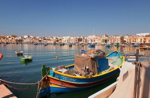 Marsaxlokk Apartment | Seaview Marsaxlokk Townhouse, steps from Market by 360 Estates