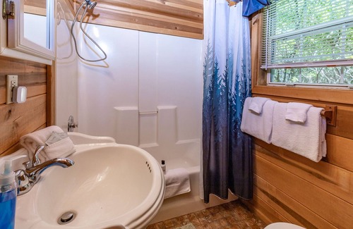Lake Toxaway Cabin | Secluded Cabin w/Fire Pit and Pickleball