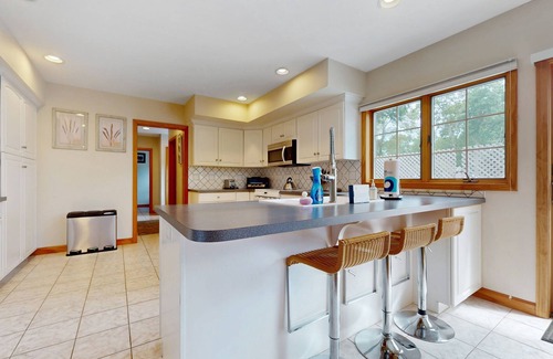 West Hyannisport House | Serene home near the beach with open floor plan, yard, grill, & central AC