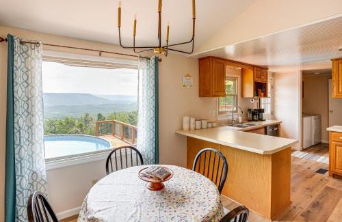 Trenton House | Serene Trenton Home with Pool and Mountain Views!