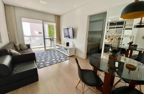 Gonzaga Apartment | SHB - Lazer completo c/piscina e sauna no Gonzaga