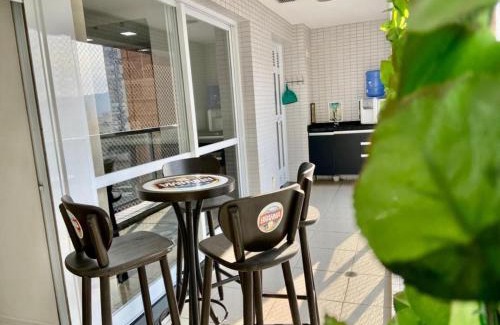 Gonzaga Apartment | SHB - Lazer completo c/piscina e sauna no Gonzaga