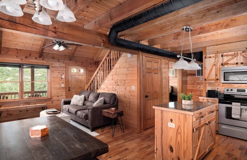 Dyke Cabin | Shenandoah Log Cabin *Hot Tub* *Indoor Fireplace*