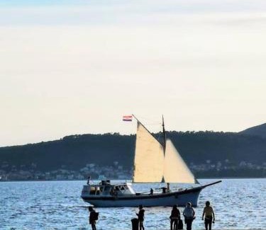 Zadar Boat Rental | Ship Dolin - with view to Zadar Old town