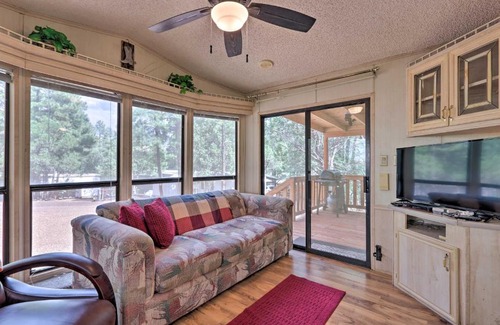Show Low House | Show Low Home with Deck and Grill - 13 Mi to Hon-Dah!
