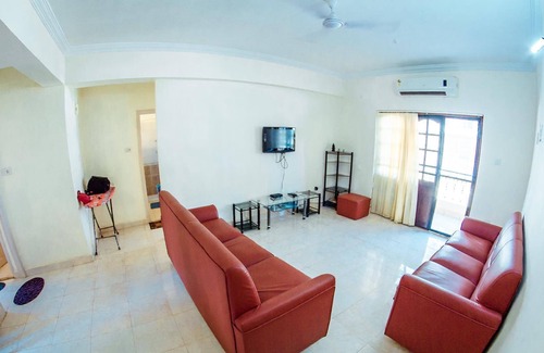 Calangute Apartment | Showstopper 2 BHK Pool View Apartment