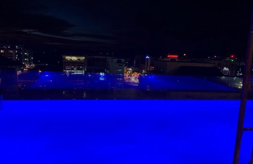 Downtown Kota Kinabalu Hotel | Sky Suite Top floor with Rooftop Pool & Gym